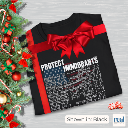 Protect Immigrants | 30 Bible Verse T-shirt