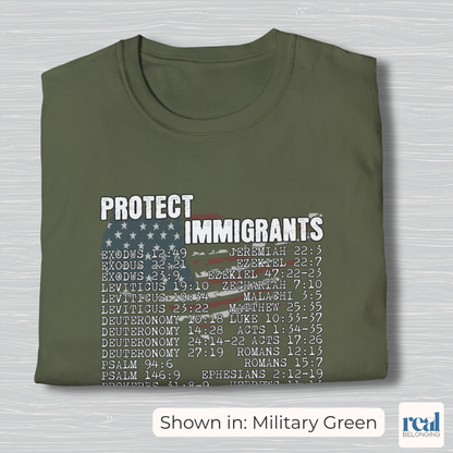 Protect Immigrants | 30 Bible Verse T-shirt