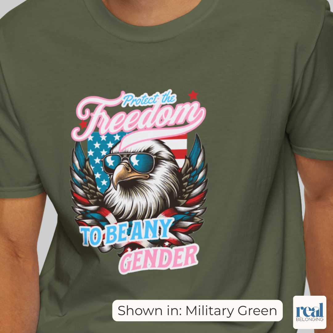 Protect Freedom To Be Any Gender Eagle Shirt