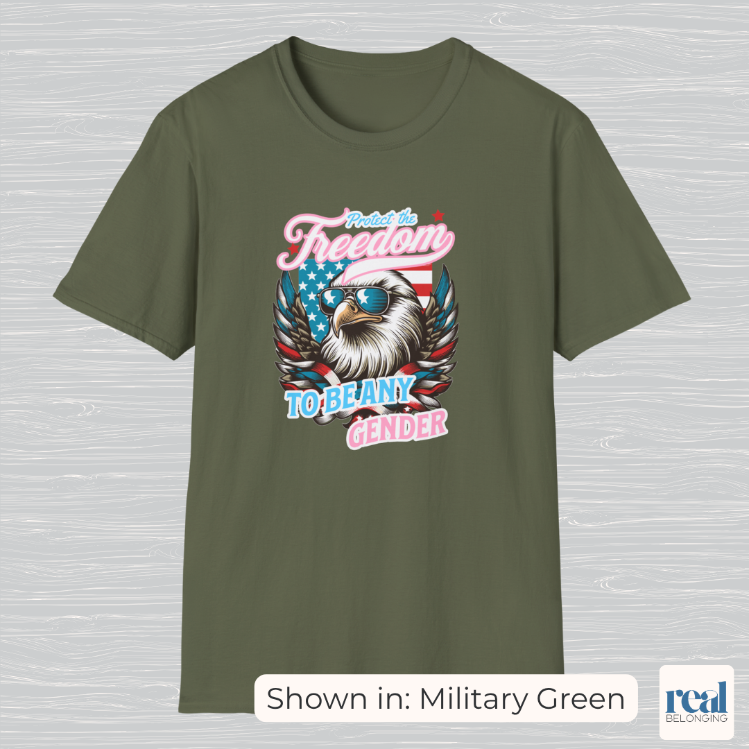 Protect Freedom To Be Any Gender Eagle Shirt