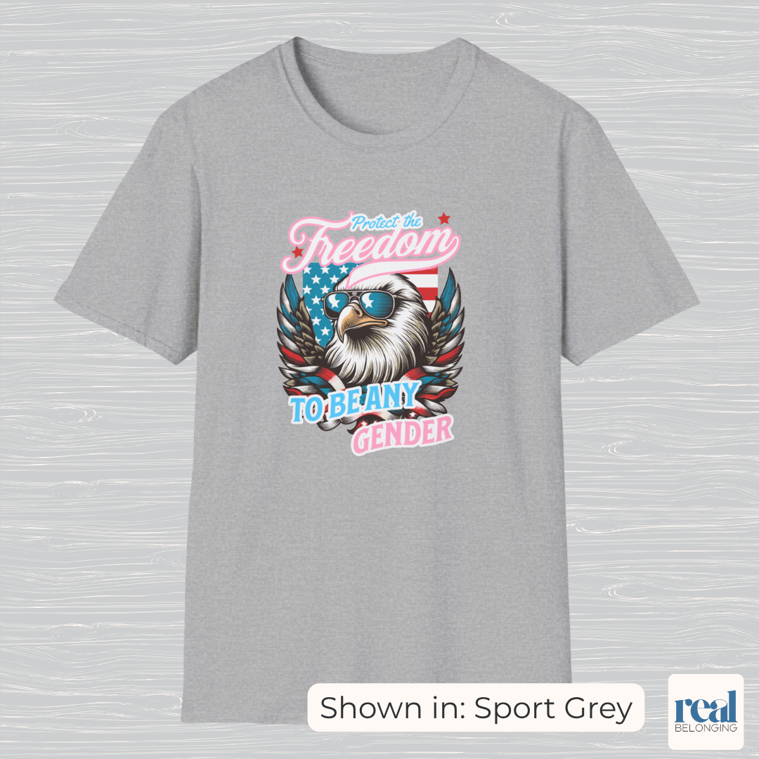 Protect Freedom To Be Any Gender Eagle Shirt