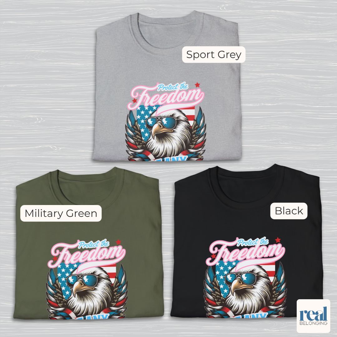 Protect Freedom To Be Any Gender Eagle Shirt