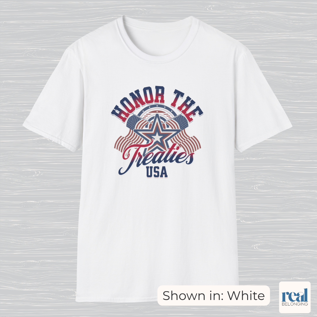Honor the Treaties USA 250 shirt