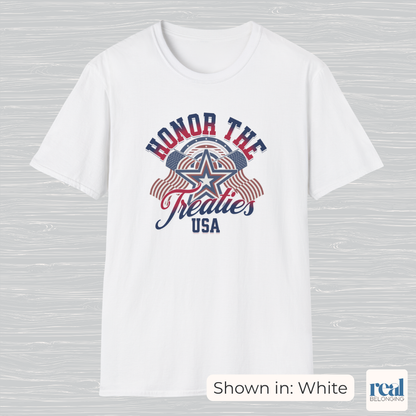 Honor the Treaties USA 250 shirt