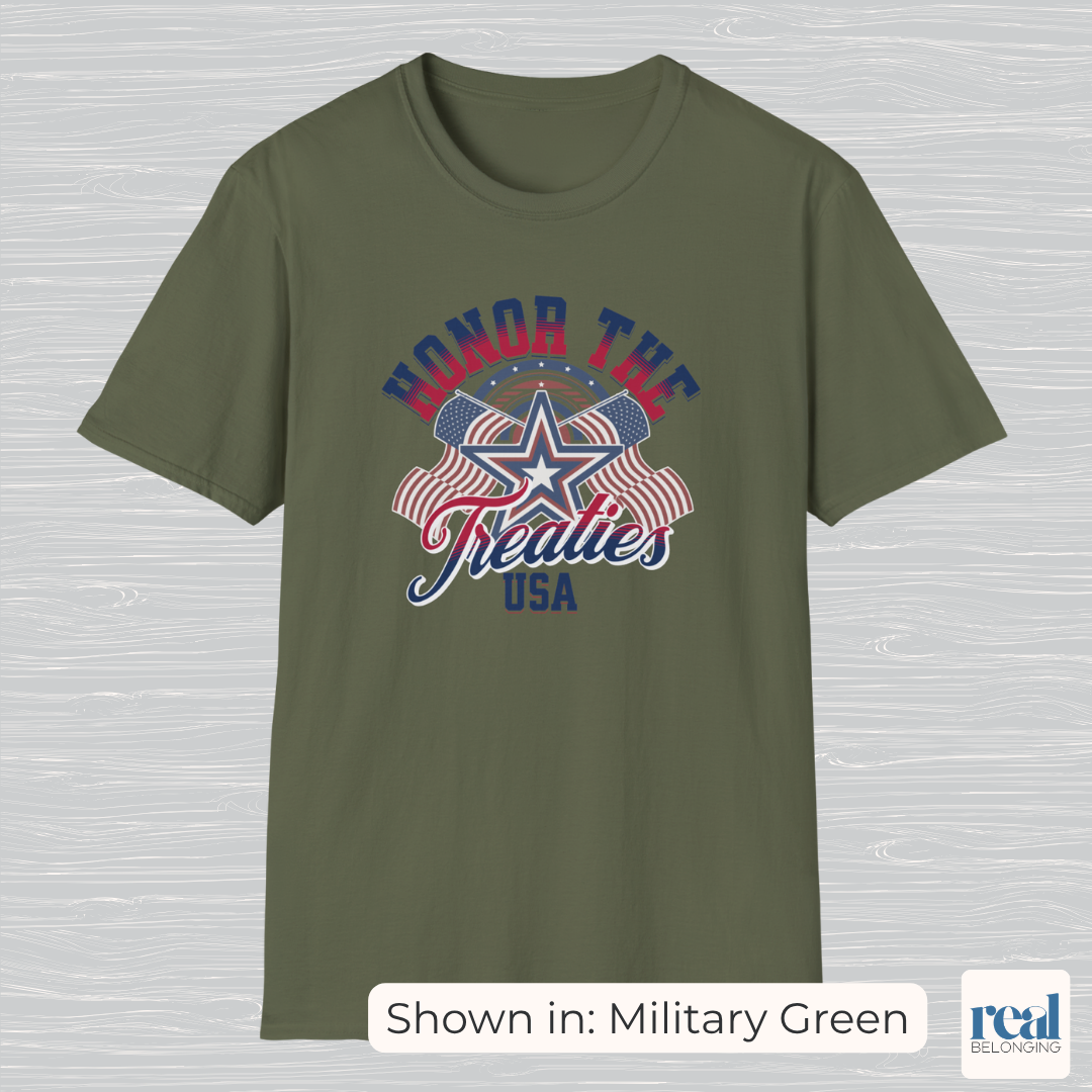 Honor the Treaties USA 250 shirt