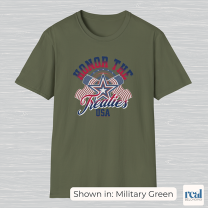 Honor the Treaties USA 250 shirt