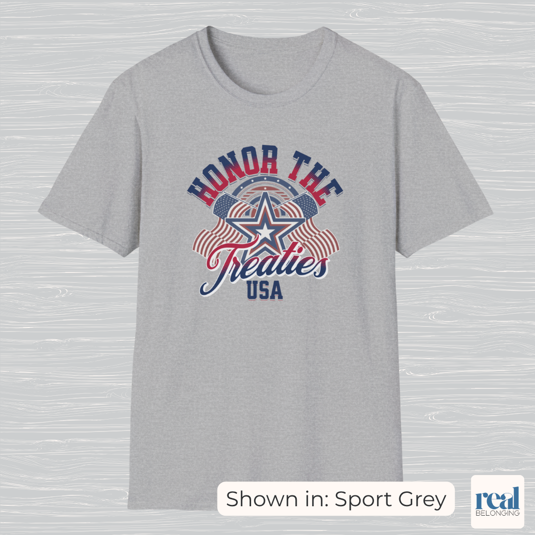 Honor the Treaties USA 250 shirt