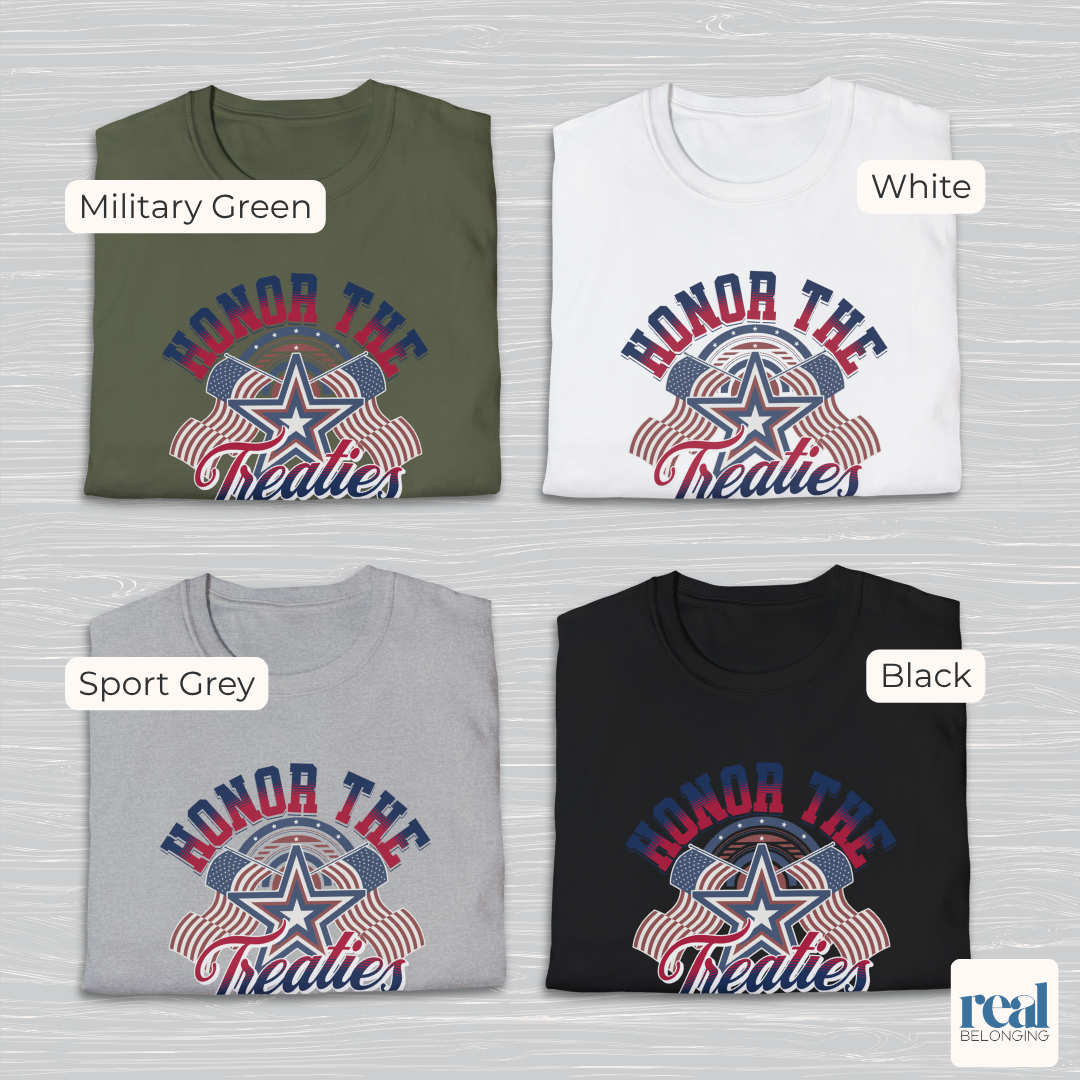Honor the Treaties USA 250 shirt