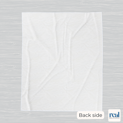 Agender Organic Pride Velveteen Plush Blanket