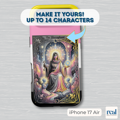 The Hierophant Queerplatonic Tarot Phone Case | LGBTQ+ Pride Major Arcana