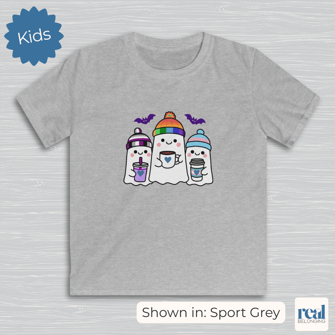 Kids Adorable AF Queer, Trans, and Asexual Ghosts