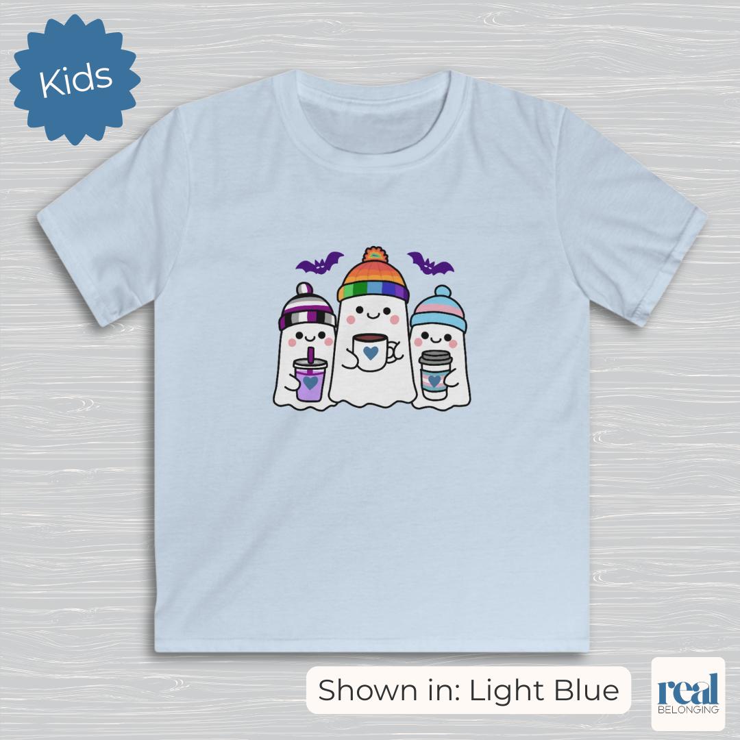 Kids Adorable AF Queer, Trans, and Asexual Ghosts