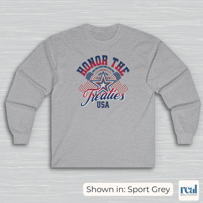 Honor the Treaties USA 250 Long Sleeve Shirt