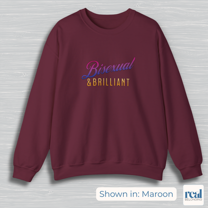 Bisexual & Brilliant Sweatshirt