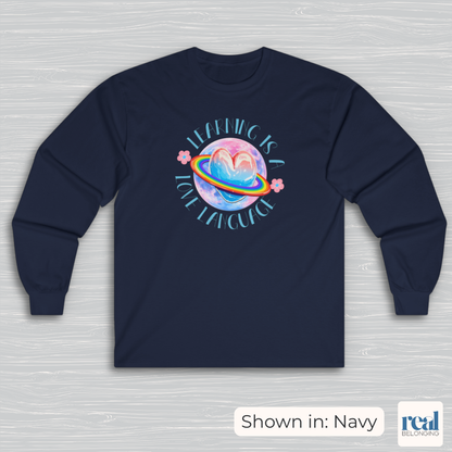 Learning Is A Love Language | Inclusive Professional Collection Long Sleeve Shirt
