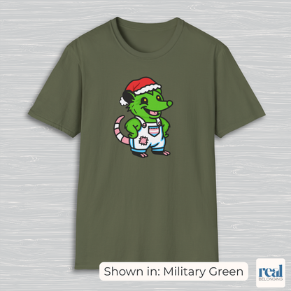 Green Christmas Santa Costume Trans Possum | Adorable AF