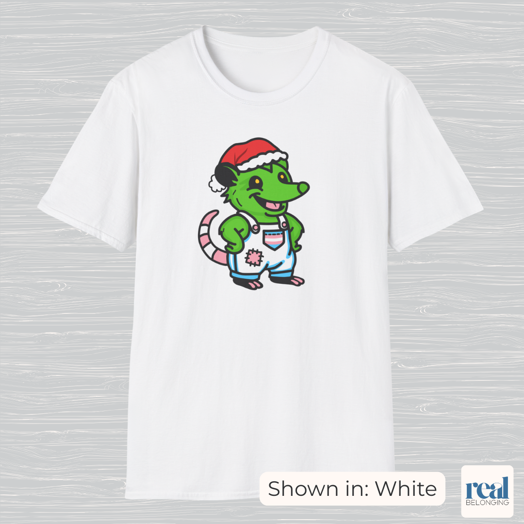 Green Christmas Santa Costume Trans Possum | Adorable AF