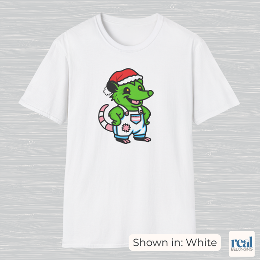 Green Christmas Santa Costume Trans Possum | Adorable AF