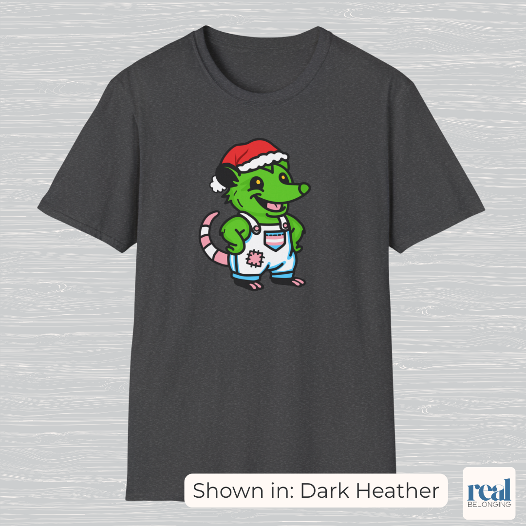 Green Christmas Santa Costume Trans Possum | Adorable AF