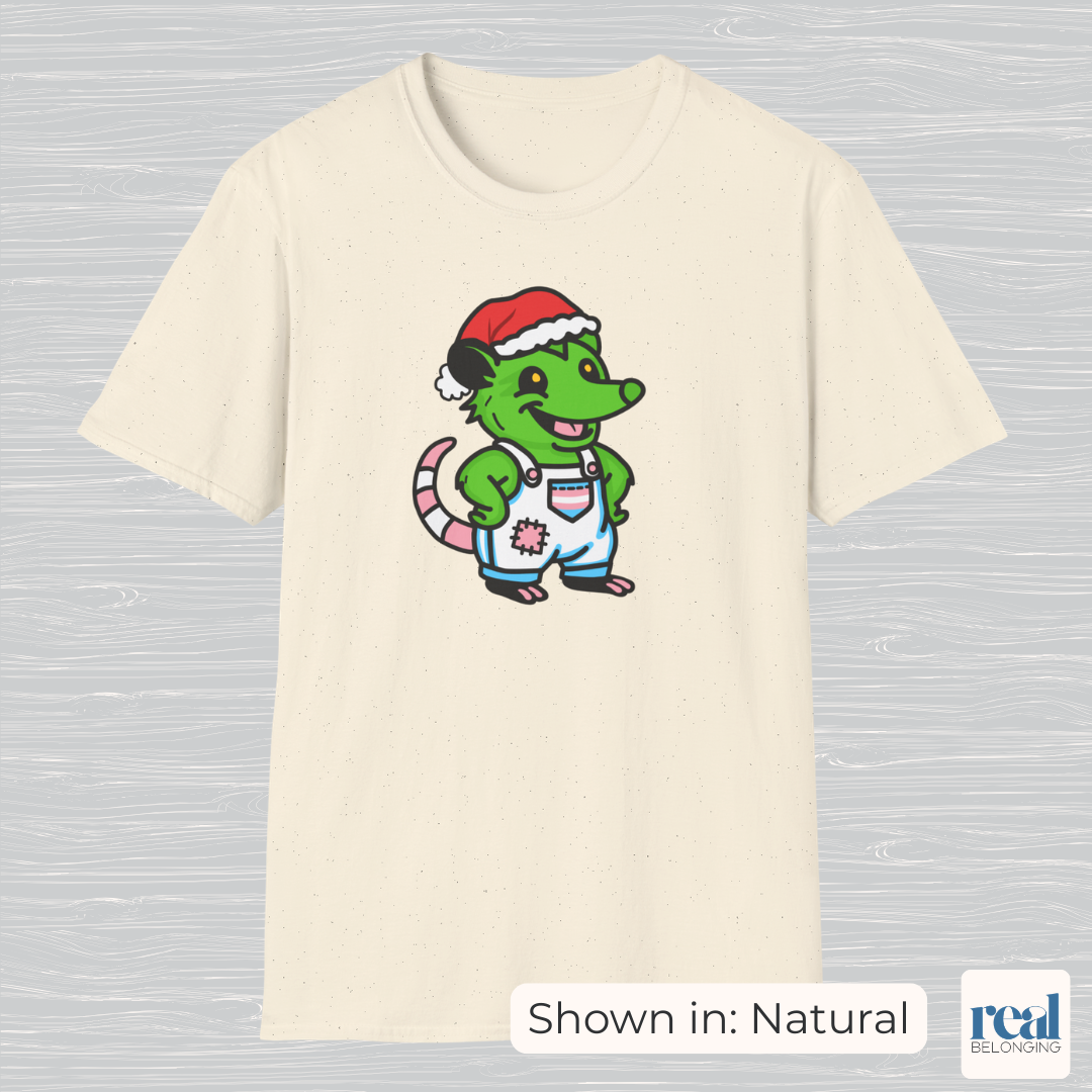 Green Christmas Santa Costume Trans Possum | Adorable AF