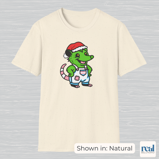 Green Christmas Santa Costume Trans Possum | Adorable AF