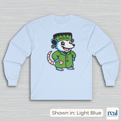 Adorable AF Transgender Frankenstein Possum Long Sleeve Shirt