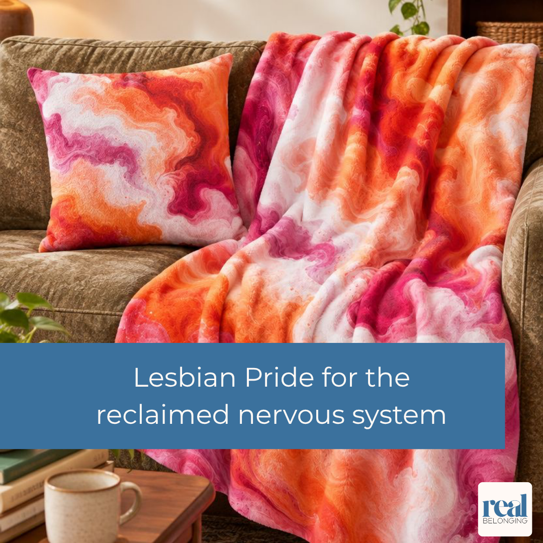 Lesbian Watercolor Marble Swirl Throw Pillowcase