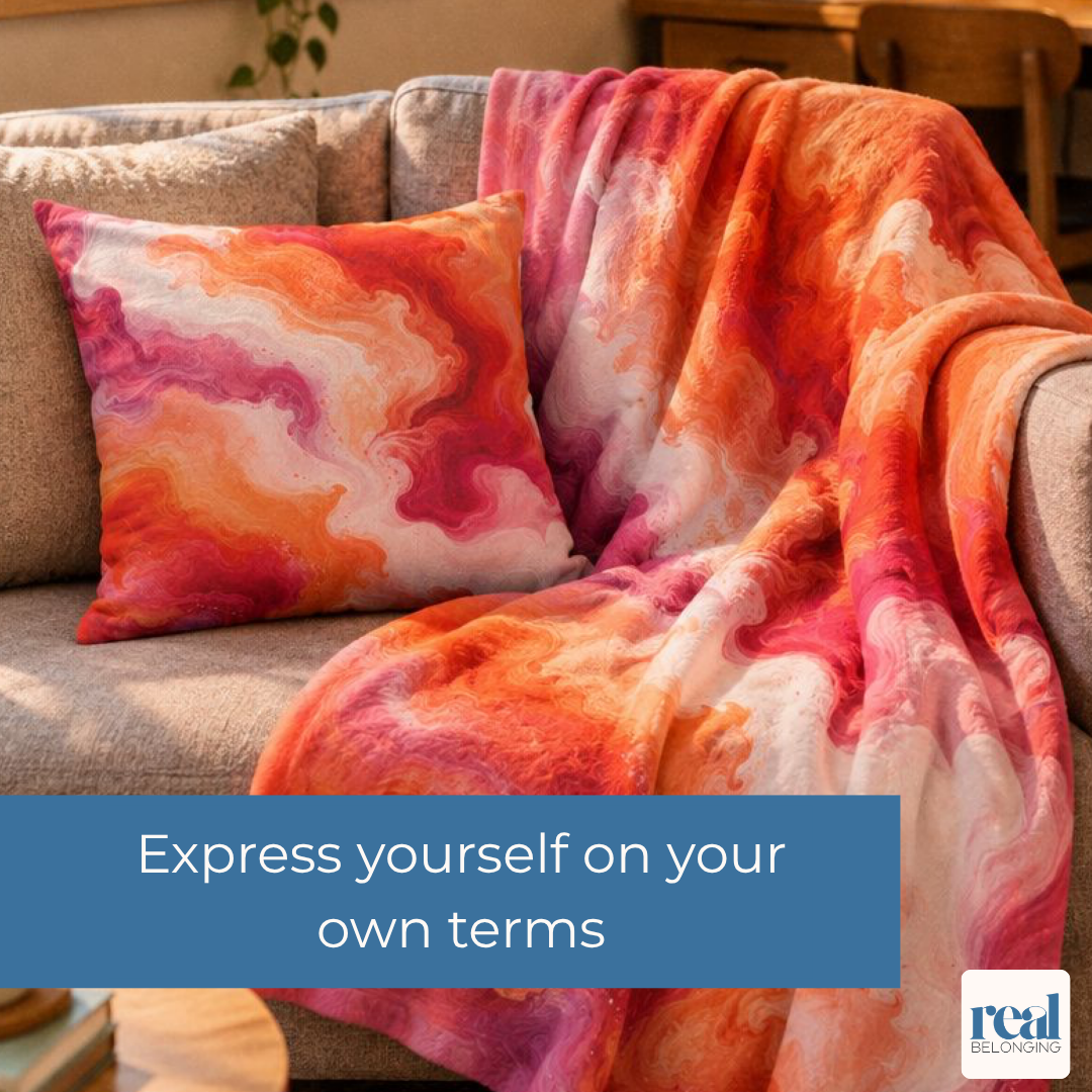 Lesbian Watercolor Marble Swirl Throw Pillowcase