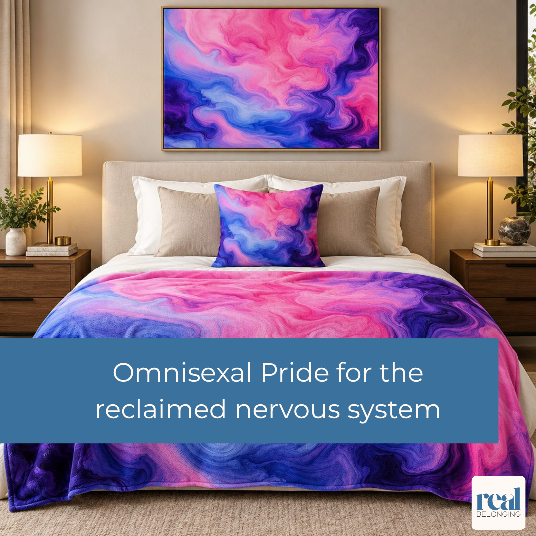 Omnisexual Watercolor Marble Swirl Throw Pillowcase