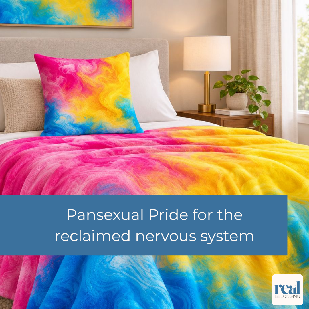 Pansexual Watercolor Marble Swirl Throw Pillowcase