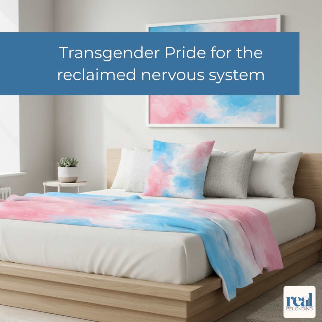 Transgender Watercolor Marble Swirl Throw Pillowcase