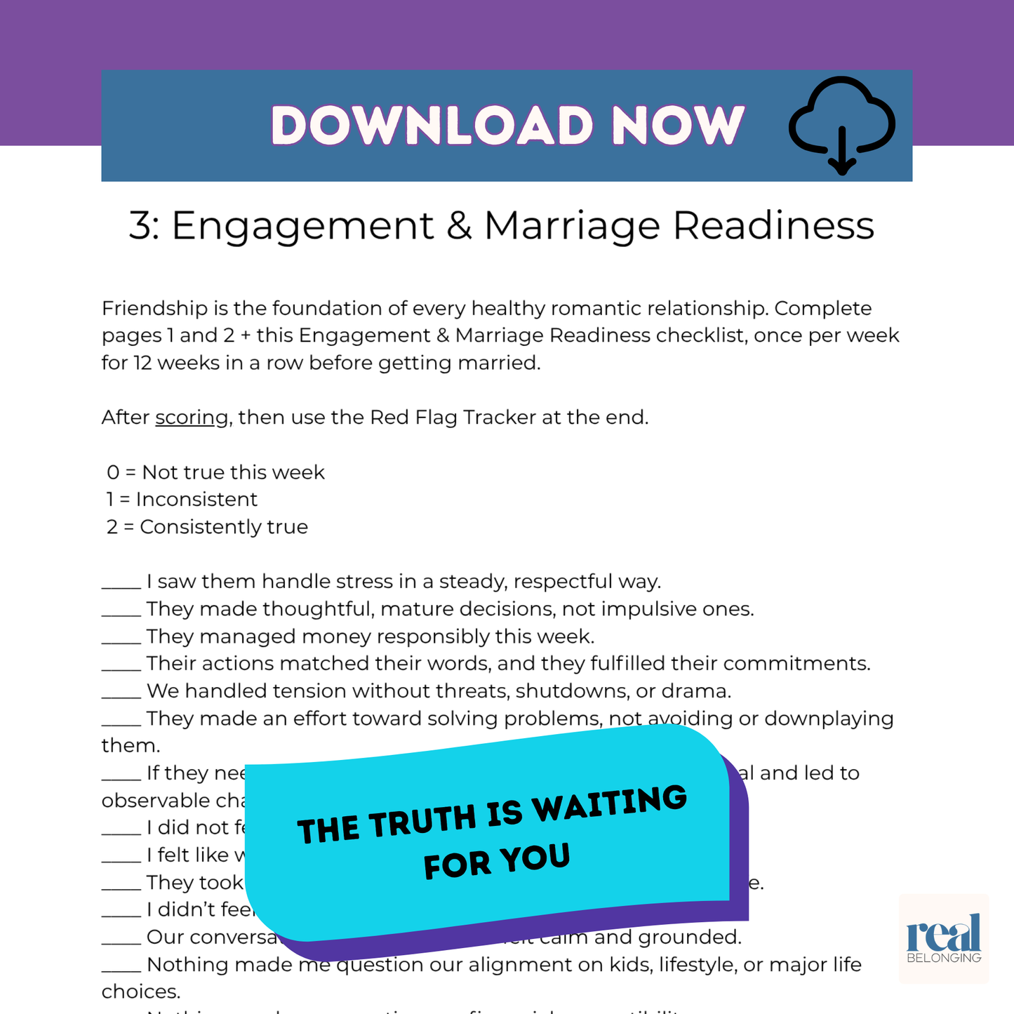 Relationship Reality Check | Healthy Boundaries Worksheet & Tracker