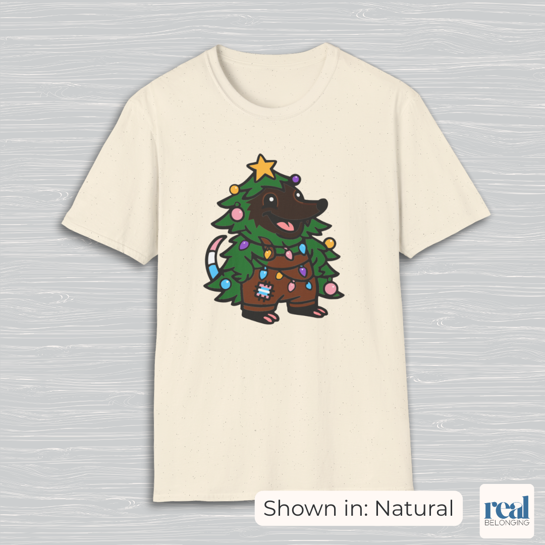 Trans Christmas Tree Possum Adorable AF Collection | 4 Fur Colors