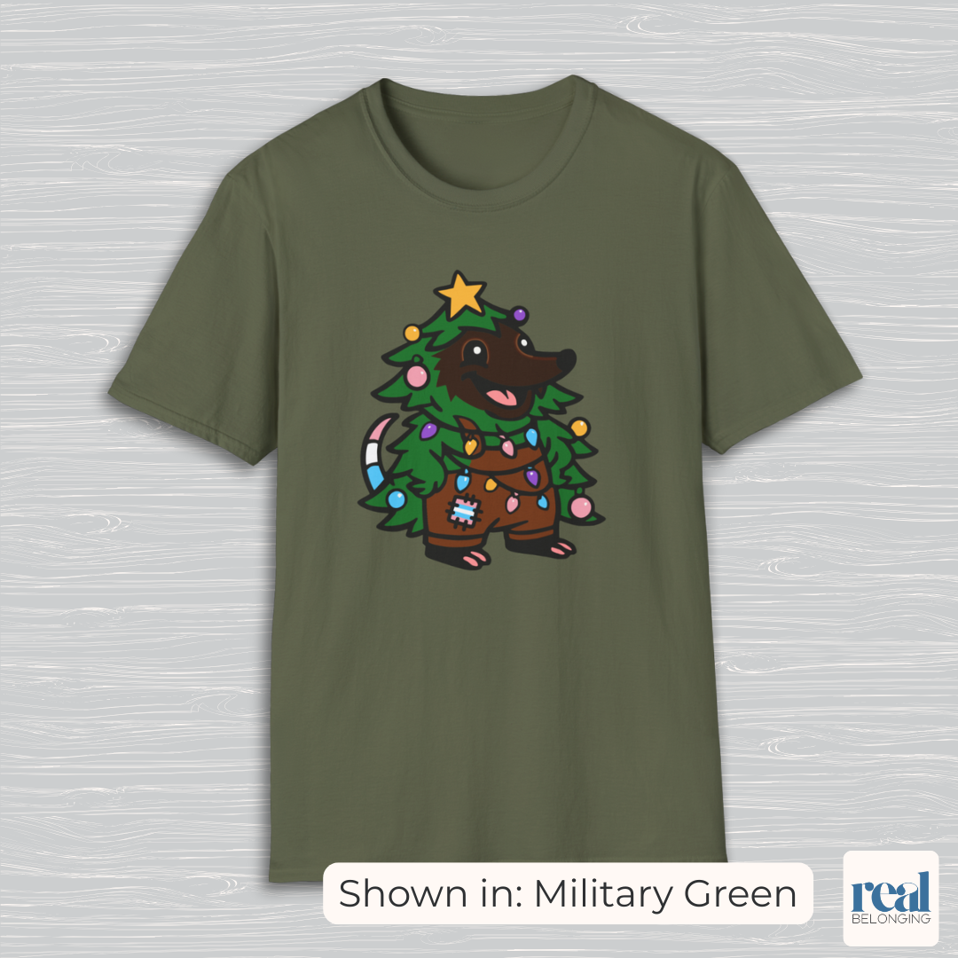 Trans Christmas Tree Possum Adorable AF Collection | 4 Fur Colors