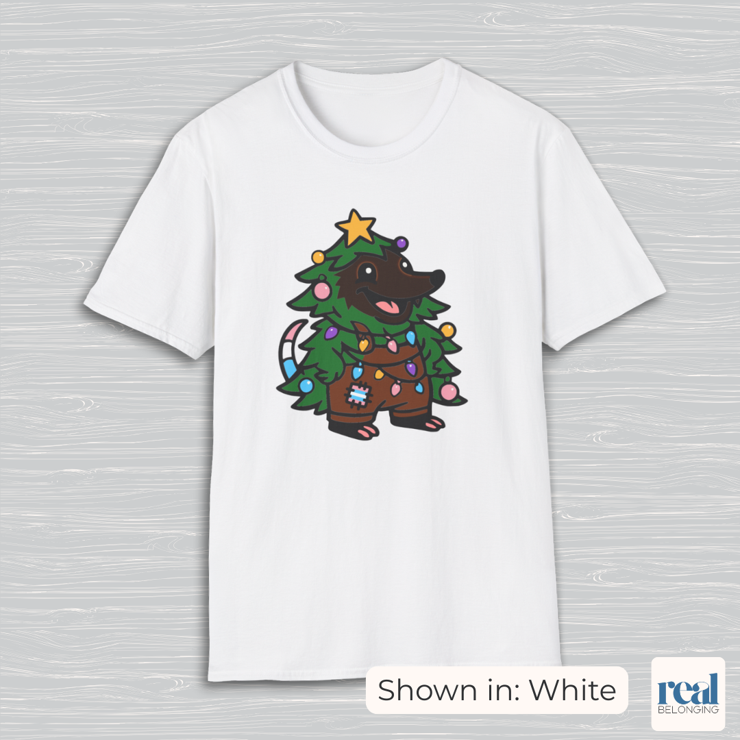 Trans Christmas Tree Possum Adorable AF Collection | 4 Fur Colors