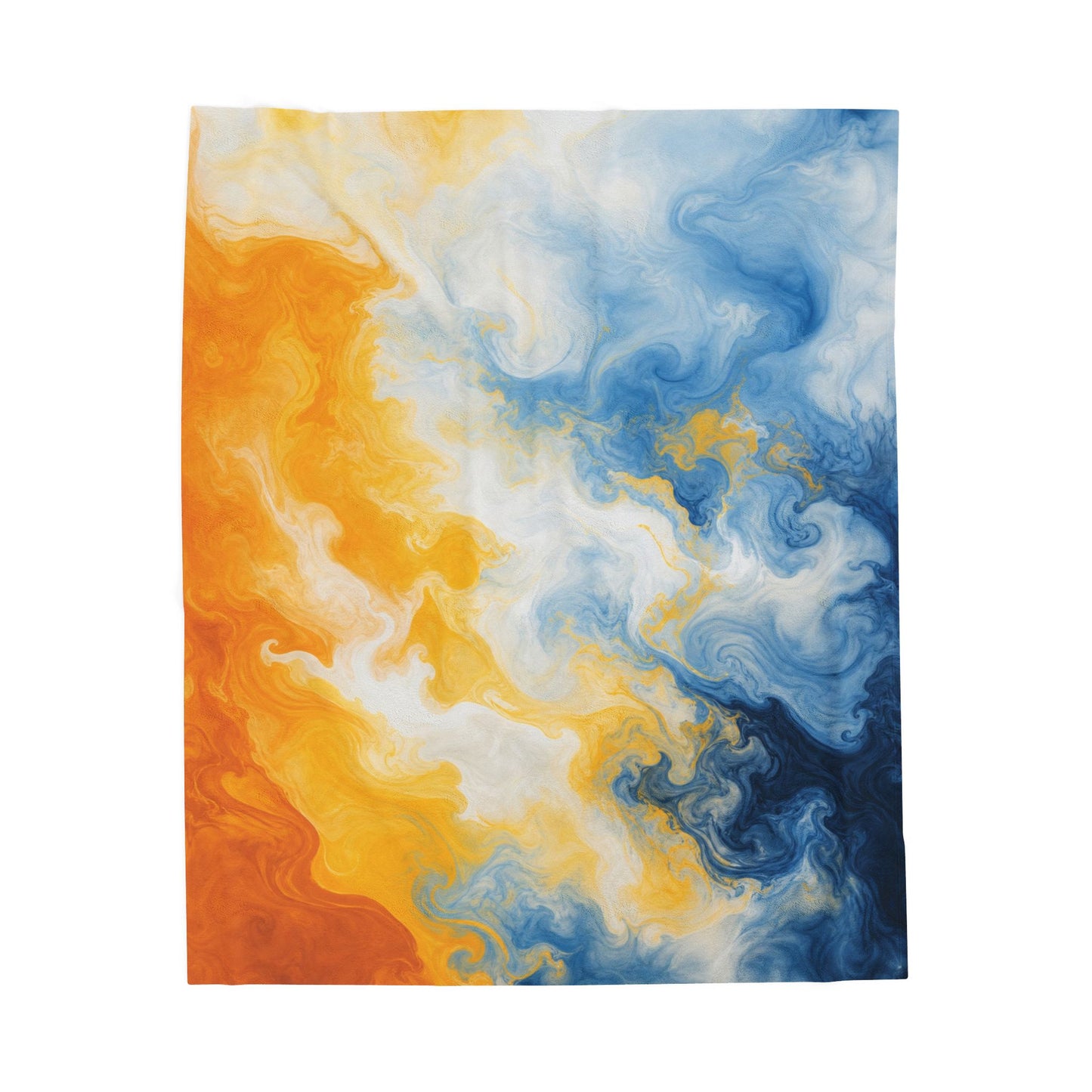 Aroace Watercolor Marble Swirl Blanket