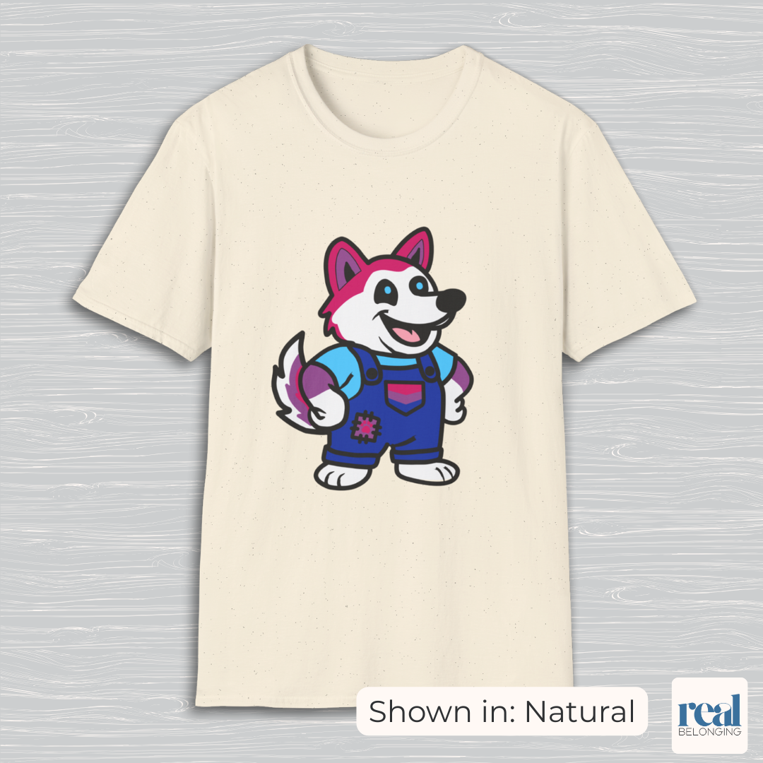 Bisexual Husky Dog T-Shirt | Adorable AF