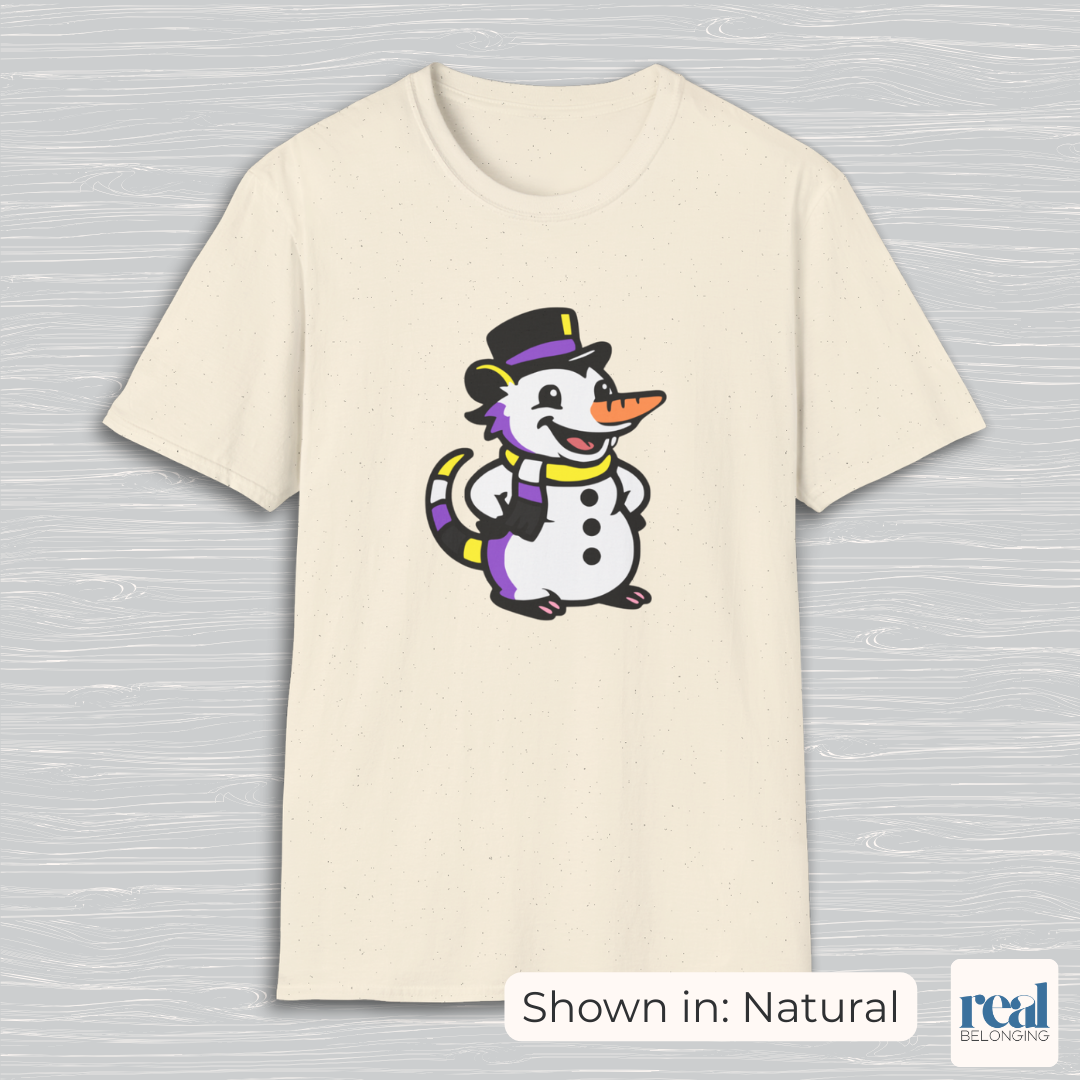 Non-binary Snowperson | Adorable AF