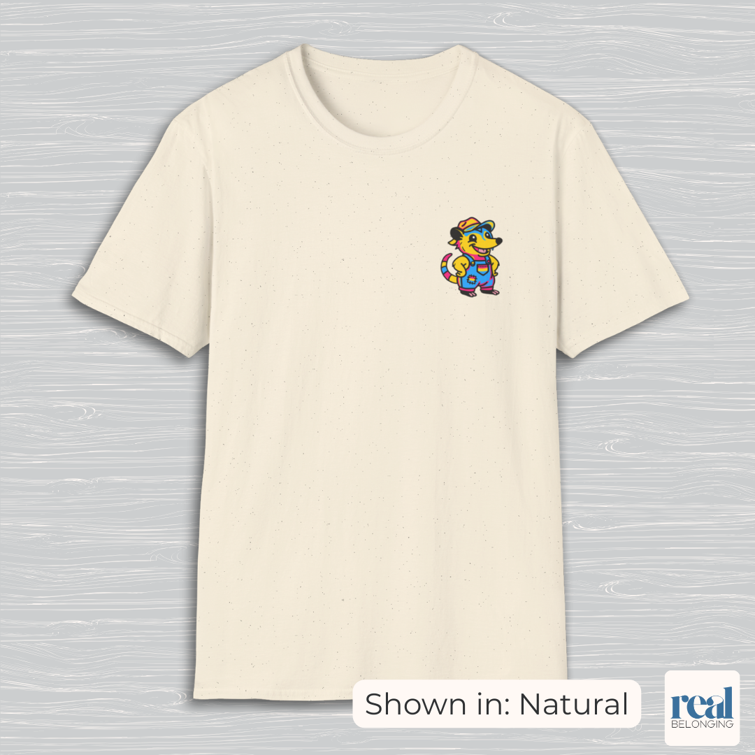 Pansexual Possum Pride T-Shirt | Adorable AF