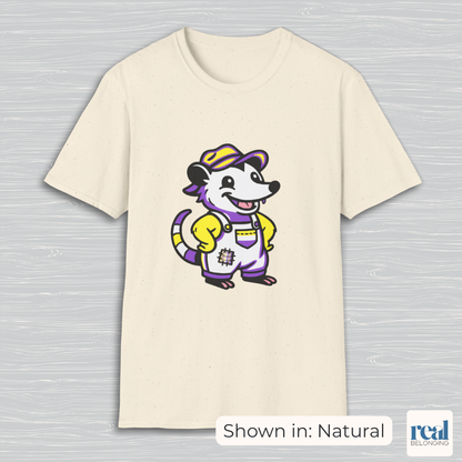 Non-Binary Possum Pride T-Shirt | Adorable AF