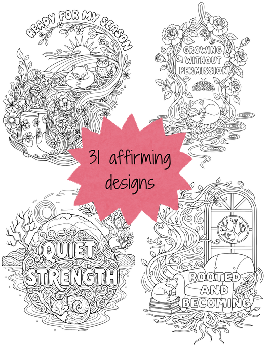 Your Season: A Coloring Book for Growing Through Transition