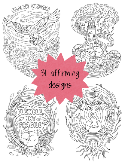 His Season: A Coloring Book for Growing Through Transition