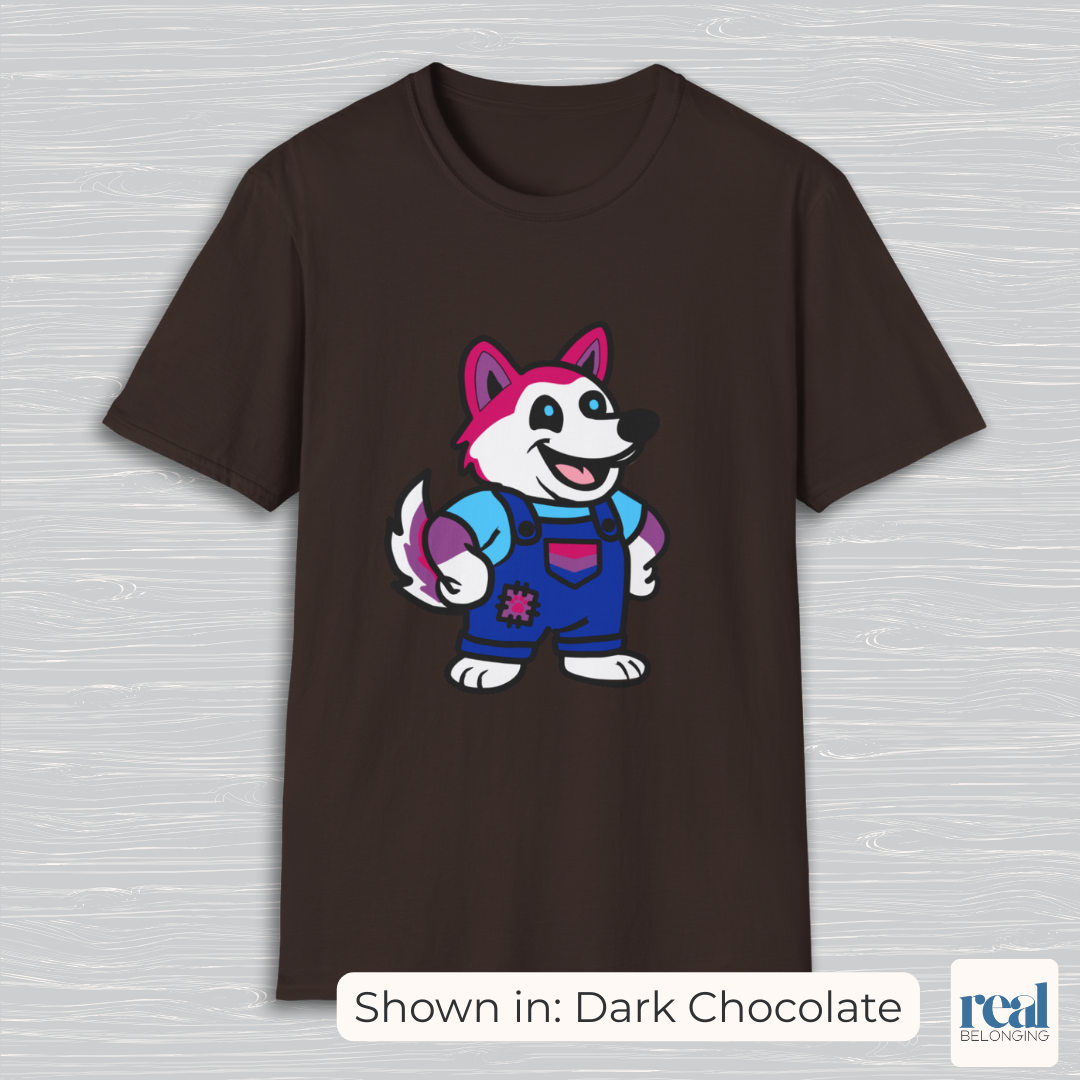 Bisexual Husky Dog T-Shirt | Adorable AF