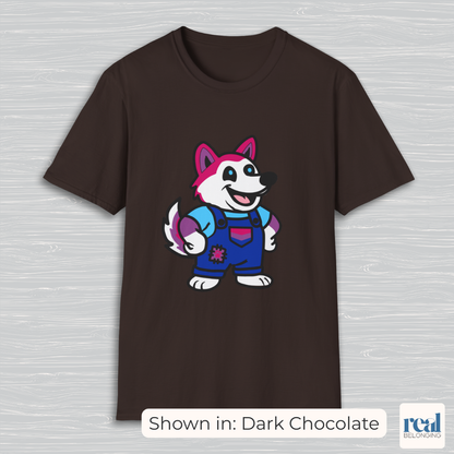 Bisexual Husky Dog T-Shirt | Adorable AF