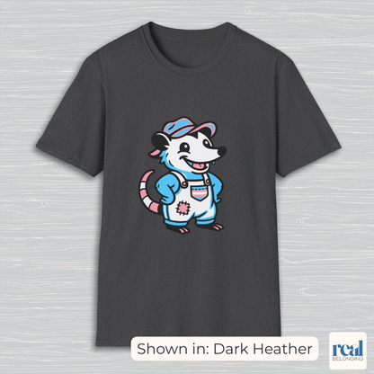 Transgender Possum Pride T-Shirt | Adorable AF