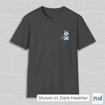 Transgender Possum Pride T-Shirt | Adorable AF