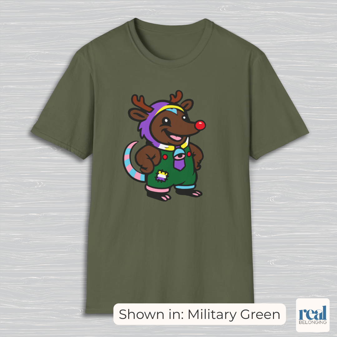 Non-Binary Reindeer Possum | 4 fur colors | Adorable AF