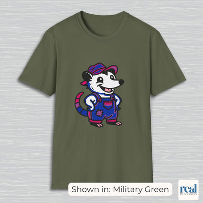 Bisexual Pride Possum T-Shirt | Adorable AF