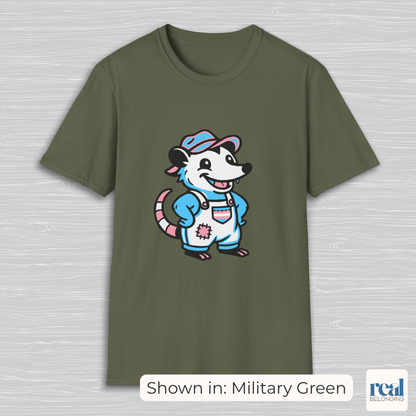 Transgender Possum Pride T-Shirt | Adorable AF