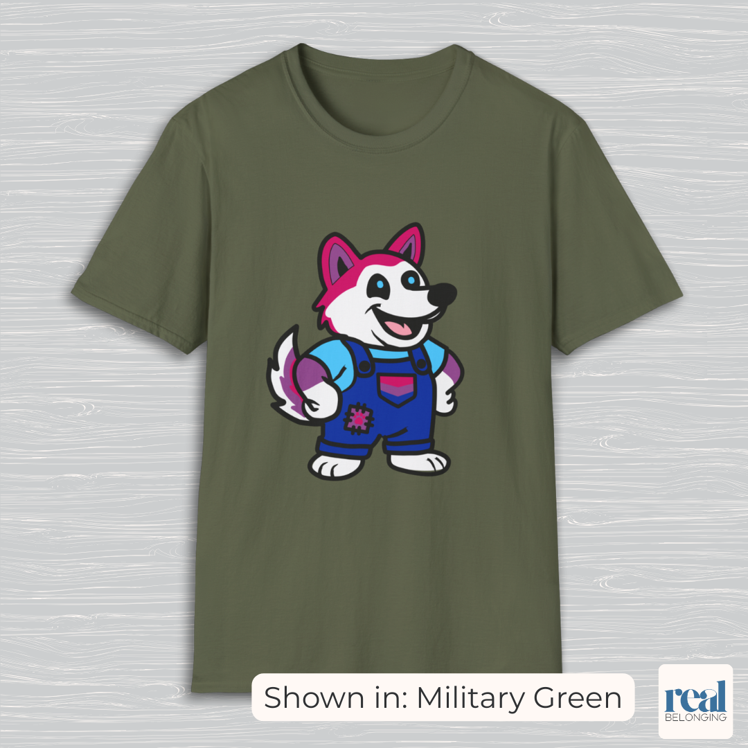 Bisexual Husky Dog T-Shirt | Adorable AF